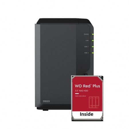 Synology DS223 RED 20TB (2x 10TB)